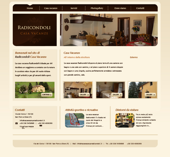Radicondoli homepage